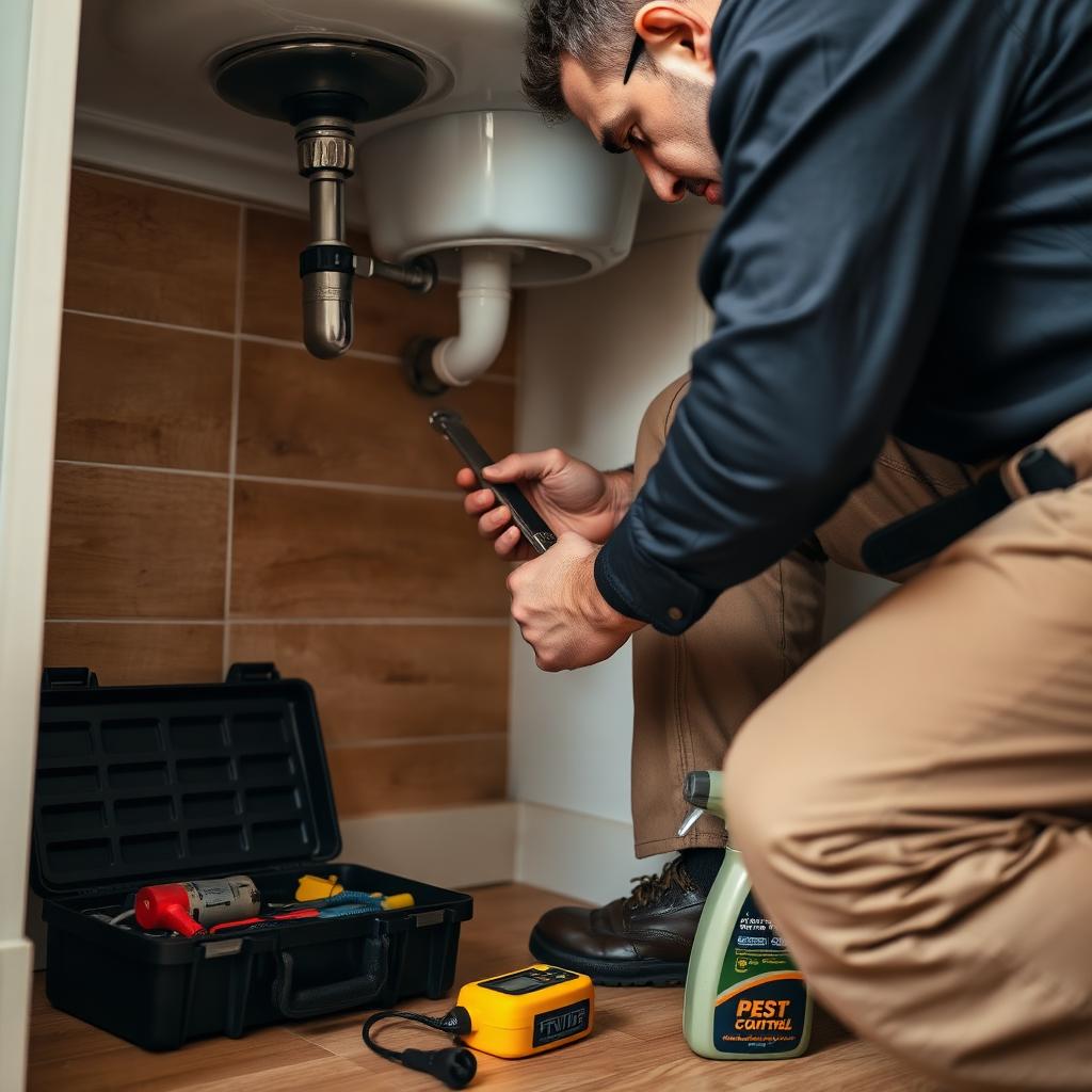 Plumbing, Electrical & Pest Control
